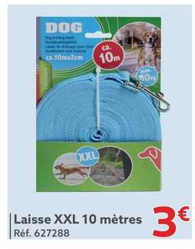 laisse xxl 10 mètres
