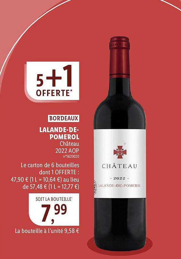 lalande-de-pomerol château 2022 aop
