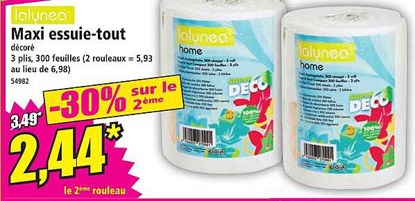 lalynea maxi essuie-tout