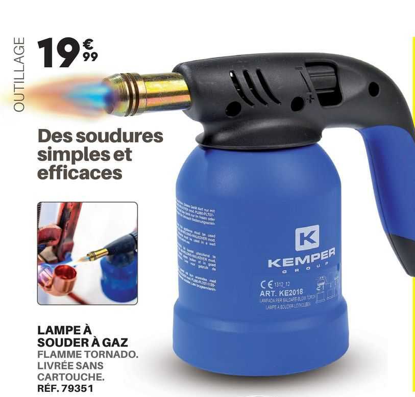 lampe à souder à gaz
