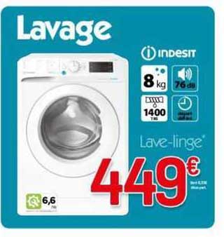 lave-linge indesit