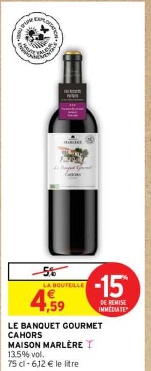 le banquet gourmet cahors maison marlère