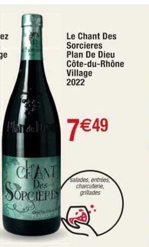 le chant des sorcières plan de dieu côte-du-rhône village 2022