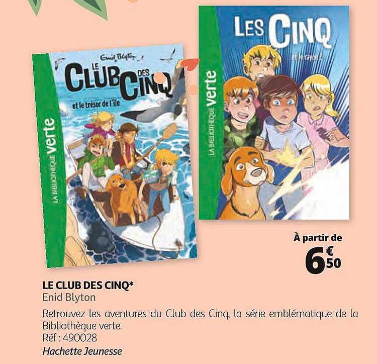 le club des cinq  enid blyton