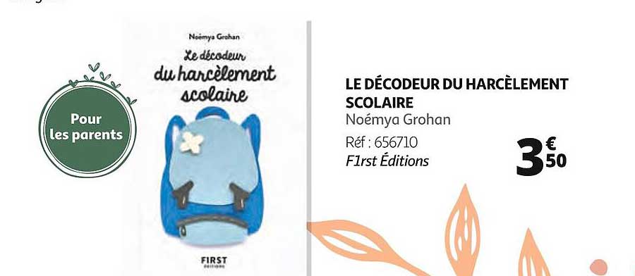 le décodeur du harcèlement scolaire - noémya grohan