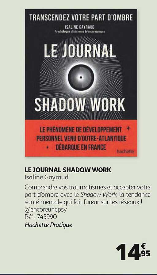 le journal shadow work isaline gyaraud