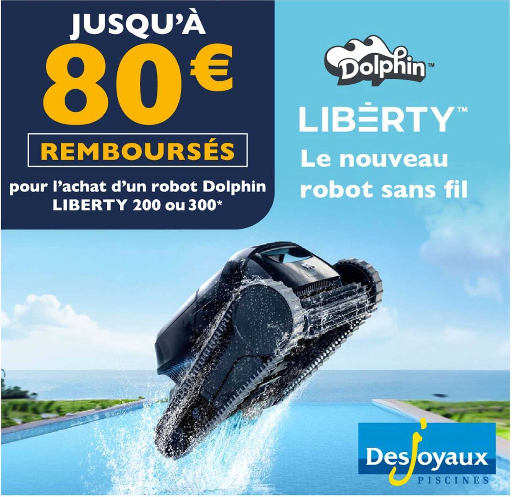 le nouveau robot sans fil dolpin