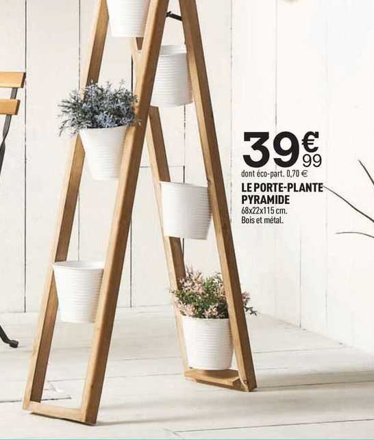 le porte-plante pyramide