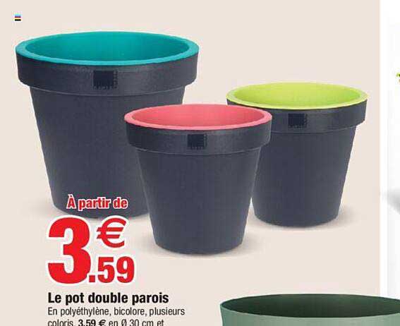 le pot double parois
