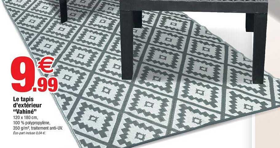 le tapis d'extérieur "vahiné"