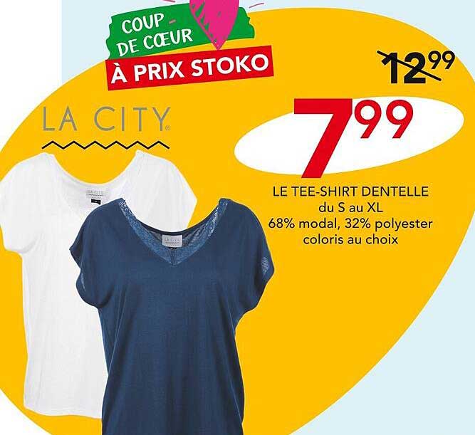 le tee-shirt dentelle