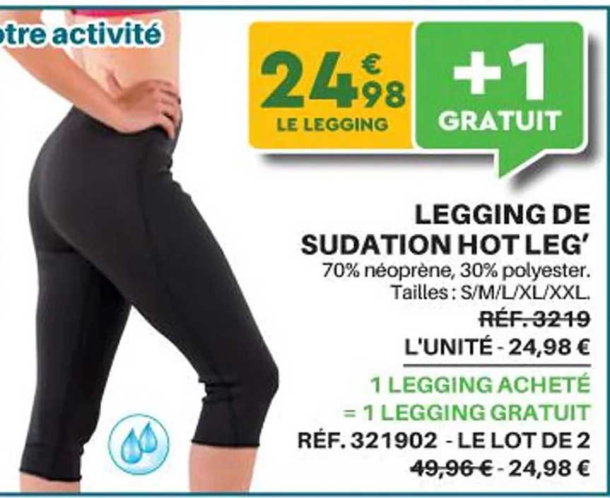 legging de sudation hot leg'