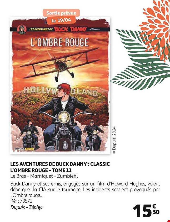 les aventures de buck danny - classic l'ombre rouge - tome 11