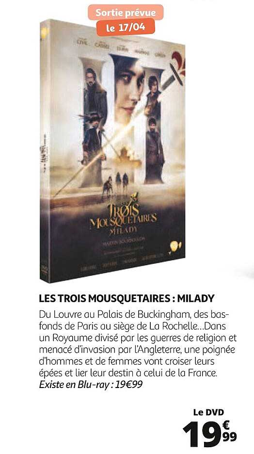 les trois mousquetaires : milady