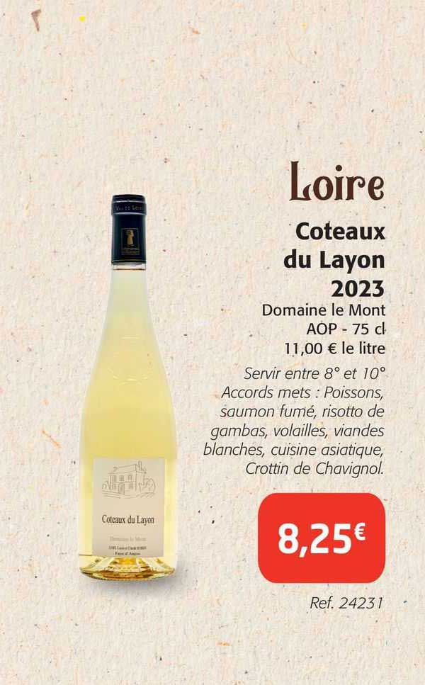 loire coteaux du layon 2023