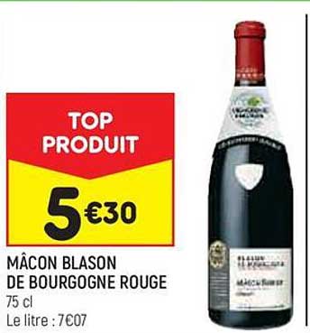 mâcon blason de bourgogne rouge