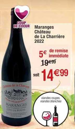 maranges château de la charrière 2022