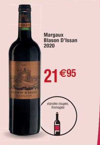 margaux blason d'issan 2020