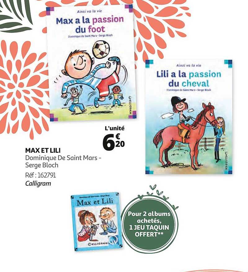 Max Et Lili - Dominique De Saint Mars - Serge Blach