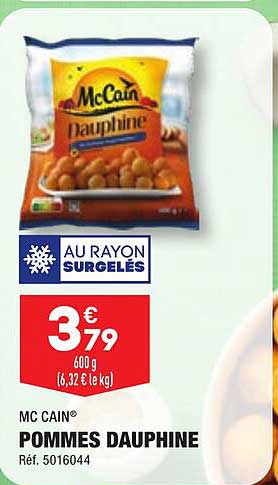 mc cain pommes dauphine