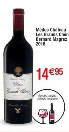 médoc château les grands chênes bernard magrez 2018