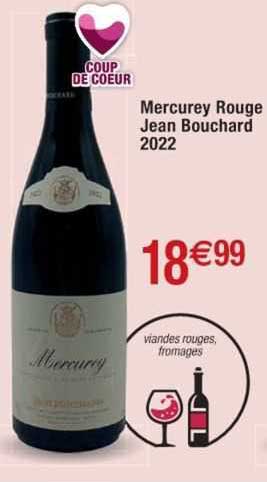 Mercurey Rouge Jean Bouchard 2022