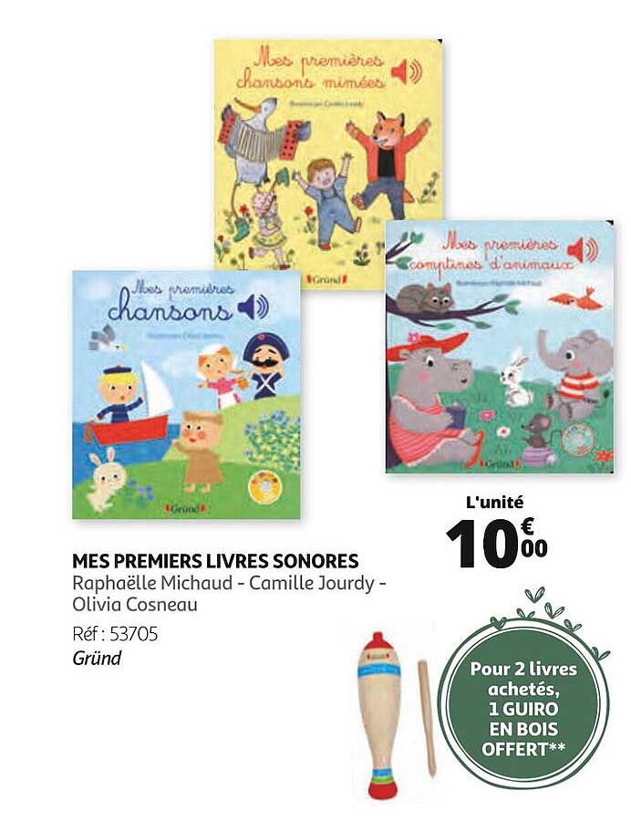 mes premiers livres sonores