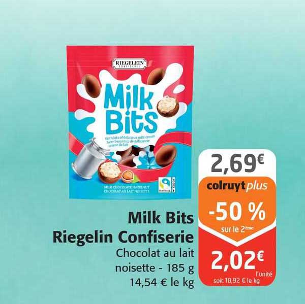 milk bits riegelin confiserie