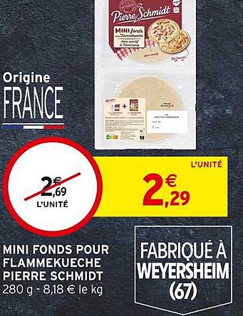 mini fonds pour flammekueche pierre schmidt