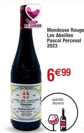 mondeuse rouge les abeilles pascal perceval 2023