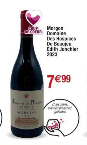 morgon domaine des hospices de beaujeu edith jonchier 2023
