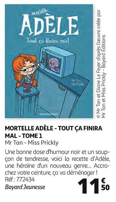 mortelle adèle - tout ça finira mal - tome 1