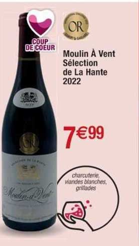 moulin à vent sélection de la hante 2022