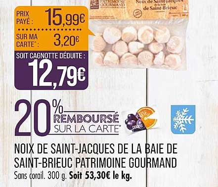 noix de saint-jacques de la baie de saint-brieuc patrimoine gourmand