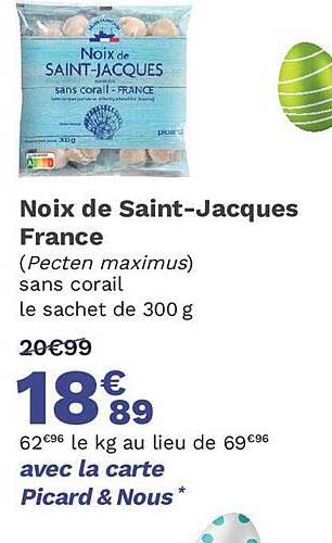 noix de saint-jacques france