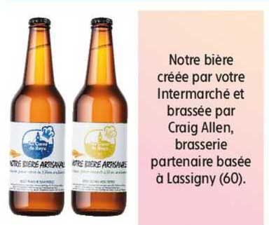 notre bière artisanale