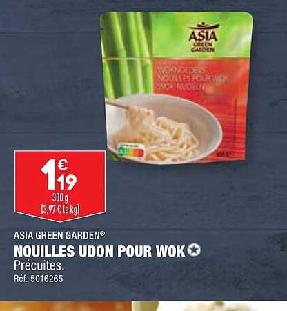 nouilles udon pour wok asia green garden