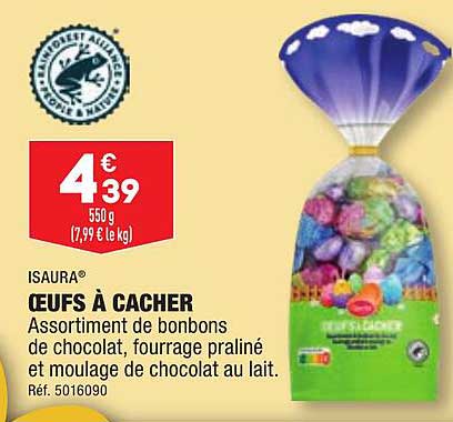œufs à cacher isaura