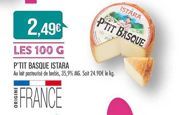 p'tits basque istara