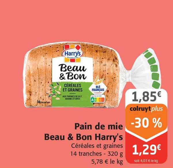 Pain De Mie Beau & Bon Harry's
