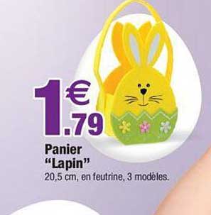 Panier "lapin"