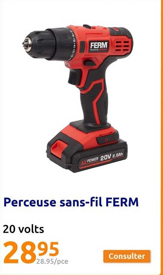 perceuse sans-fil ferm