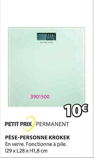 pèse-personne krokek