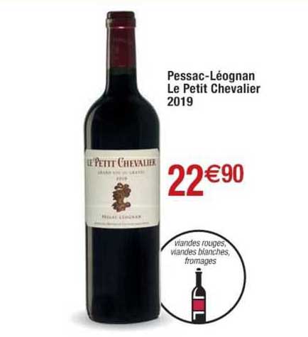 pessac-léognan le petit chevalier 2019