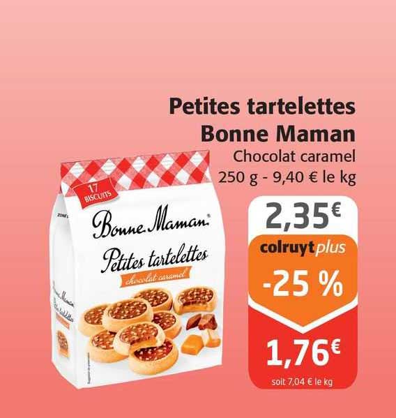 petites tartelettes bonne maman