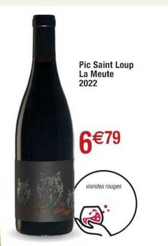 pic saint loup la meute 2022