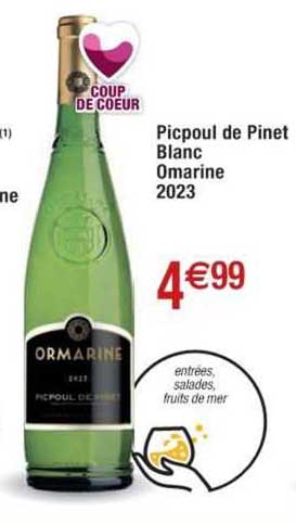 Picpoul De Pinet Blanc Omarine 2023