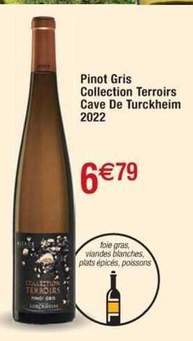 pinot gris collection terroirs cave de turckheim 2022