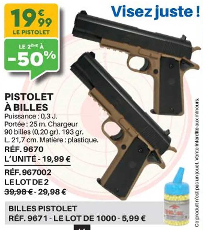 Pistolet à Billes