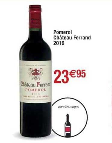 pomerol château ferrand 2016
